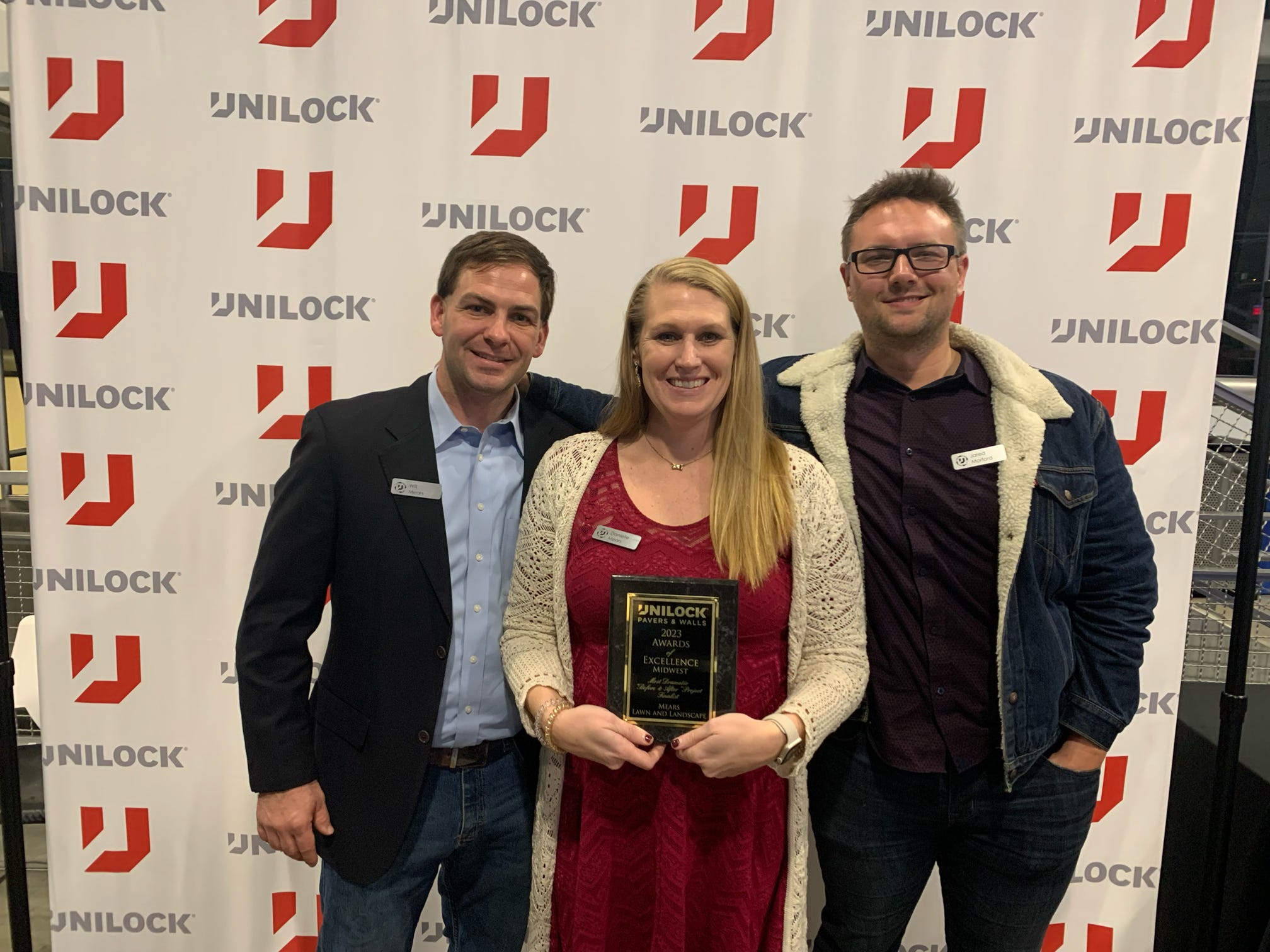 Mears Lawn & Landscape Winning an Award